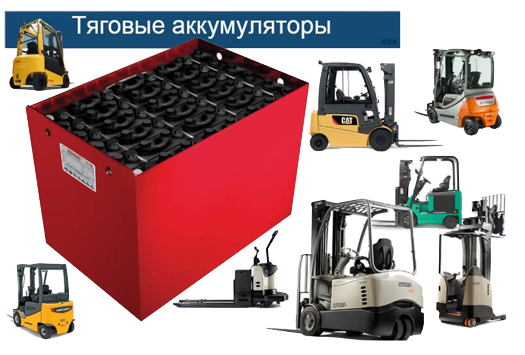 Применение акб в промышленности